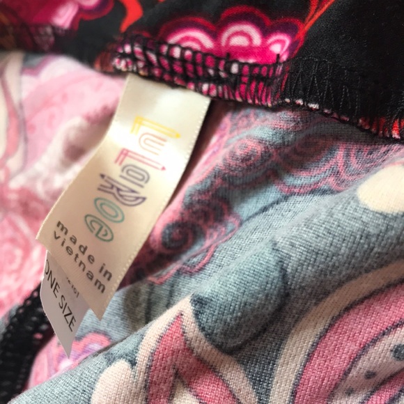 Floral Lularoe Everyday Leggings - Picture 3 of 8